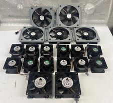 Lot Of 19 - 120mm Computer Case Fans Mixed picture