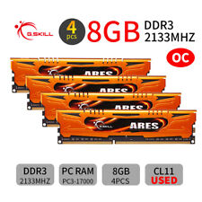 G.Skill Ares 32GB 16GB 8GB DDR3 OC 2133Mhz PC3-17000U Desktop Memory RAM LOT AU picture