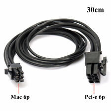 Mini 6-Pin to PCI-E 6PIN Graphics Video Card Power Cable Cord For Mac G5 / Pro picture