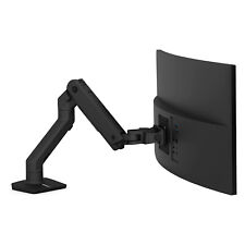 Ergotron HX Ultrawide Monitor Arm Desk Mount Screens 20-42 lbs Matte Black picture