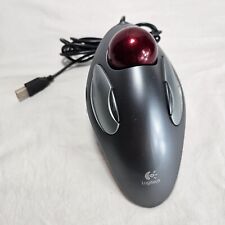 Logitech Trackman Marble USB T-BC21 Trackball 810-000767 Silver Ergonomic Mouse picture
