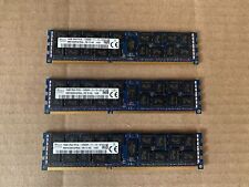 LOT OF 3 SK HYNIX 16GB 2RX4 PC3L-12800R HMT42GR7AFR4A-PB SERVER MEMORY I7-5(2) picture