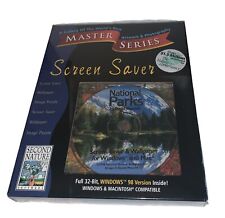 Master Series Screen Saver National Parks PC Software  NEW FACTORY SEALED picture
