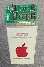 Apple II Parallel Printer Interface Card and Manual Untested picture