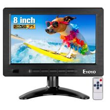 Eyoyo 8'' Portable Security Monitor HDMI VGA AV BNC for PC Raspberry Pi TV CCTV picture