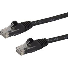Startech.com N6patch3bk 3ft Cat6 Ethernet Cable 10 Gigabit Snagless RJ45 650MHz picture