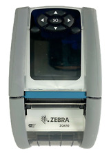 Zebra ZQ610 Portable Barcode Label Thermal Printer WiFi Bluetooth USB No Adapter picture
