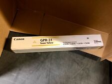 Canon 2802B003 GPR-31 Toner Yellow Genuine New OEM New In Box  factory seal picture