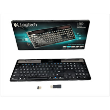 Logitech K750 Wireless Solar Keyboard Y-R0016 Receiver Included Tested, READ picture