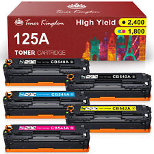 Toner Compatible with HP 125A CB540A Laserjet CP1215 CP1518ni CM1312 MFP lot picture