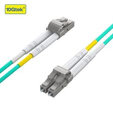 OM3 LC to LC Fiber Optic Cable Multimode Duplex 50/125μm LSZH UPC 40 Meters picture