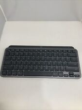 Logitech MX Keys Mini Wireless Keyboard (Graphite/Gray) Tested And Working picture