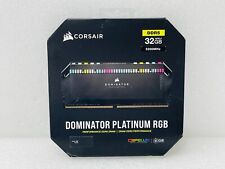 Corsair DOMINATOR PLATINUM RGB 32GB (2 x 16GB) DDR5 DRAM 5200MHz C40 Memory Kit picture