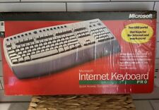 Microsoft Internet Keyboard Pro C1700001 Wired 2 USB Ports 19 Hot Keys picture