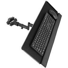 VIVO Steel Universal Full Motion Pole Mount, 26 Inch Keyboard and Mouse Tray picture