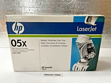 HP 05X Black Toner Cartridge CE505X HIGH VOLUME OEM NEW Sealed Laserjet P2055 picture