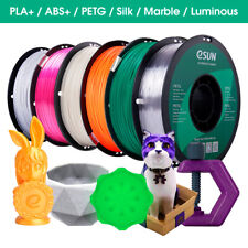 eSUN 3D Printer PLA PRO (PLA+) ABS+ PETG Silk Marble Luminous Filament 1.75mm picture