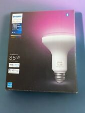 Philips Hue White and Color Ambiance BR30 Bluetooth 85W Smart LED Bulb 4-Pack picture