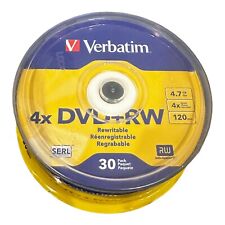 Verbatim 94834 Rewriteable DVD+RW - 30 Pack picture