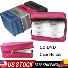128 Disc CD DVD Case Wallet Storage Holder Booklet Album Folder Boxs Bag Sleeves picture