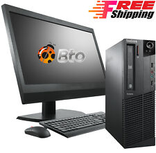 Work from Home Computer Lenovo Core i5 16GB 2TB, 480SSD New 24