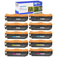 10PK Toner CC530A CC531A CC532A CC533A for HP 304A LaserJet CP2025dn CP2025x picture