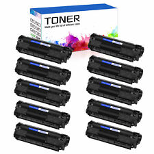 10PK Q2612A 12A Toner Cartridge Compatible with HP LaserJet 3015 3020 3030 3050 picture