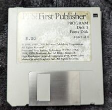 Vintage PFS First Publisher 3.0 On 3.5