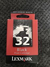 NEW Lexmark #32 Black Ink Cartridge  Genuine picture
