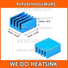100pcs Aluminum Heatsink Radiator Cooler With pre Applied Thermal Tape For IC picture