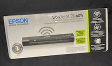 EPSON WORKFORCE ES-60W SMALL WIRELESS PORTABLE COLOR DOCUMENT SCANNER BRAND NEW picture