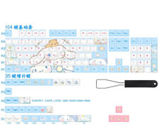 Cinnamoroll Theme Key Cap Cute PBT Keycaps CHERRY Height For Cherry MX keyboard picture