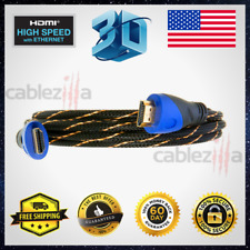 Premium 4K HDMI Cable High Speed Hdtv 1080P 3ft 6ft 10ft 25ft 30ft 40ft 50ft Lot picture