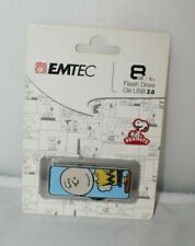 Emtec Peanuts Charlie Brown Flash Drive 8GB USB 2.0 NEW  picture