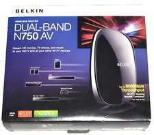 Belkin Black High Performance Wireless Dual-Band Router Model N750 AV Wifi picture