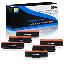 6PK Black W1105A Toner Compatible for HP 105A LaserJet MFP 135a 135w 137fnw picture