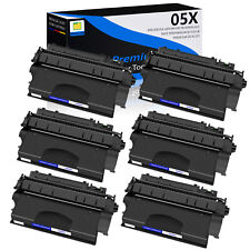 6PK CE505X 05X High Yield Toner Cartridge Compatible for HP LaserJet P2055X picture