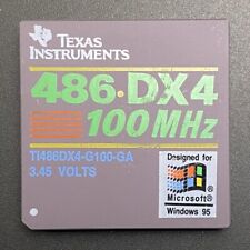 Texas Instruments Ti486DX4-G100-GA CPU 80486 32bit Processor PGA168 100MHz 3.45V picture