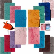 Embossed Flip Leather Stand Case Cover For iPad 7th 6th 5th 4th Gen Mini/Air/Pro picture