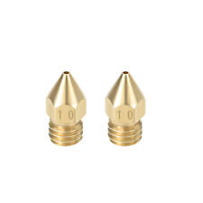 1mm 3D Printer Nozzle, Fit for MK8, for 1.75mm Filament Brass 2pcs picture