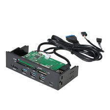 Internal Card Reader Media Dashboard PC Front Panel for 5.25