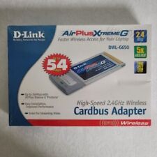 D-Link Wireless 108G Notebook Adapter (Model: Air DWL-650) Brand New Sealed picture