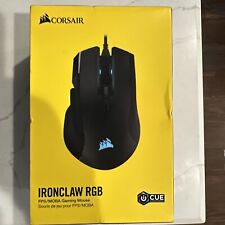 Corsair Ironclaw RGB FPS/MOBA Gaming Mouse Black With Original Packaging Box picture