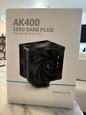 DeepCool AK400 Zero Dark Plus CPU Cooler 120mm  Fluid Dynamic Bearing Fans BLACK picture