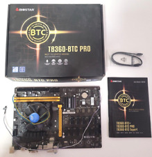 Biostar TB360-BTC PRO Best To Crypto-Mining  Motherboard LGA1151 ATX NIB + CPU picture