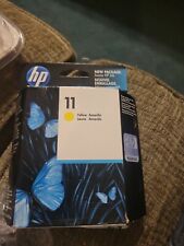 Genuine Original HP 11 Yellow C4838A expired 2011 Ink Jet Printer picture