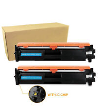 2PK CF217A 17A Toner Cartridge with Chip For HP LaserJet M102 M130fn M130fw M104 picture