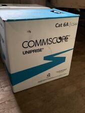 Commscope Uniprise CS44 CAT 6A Cable -- BLUE, 1000 feet picture