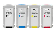 Compatible Ink Cartridge 738 Replacement for HP T850 T950 (Pack of 4) picture