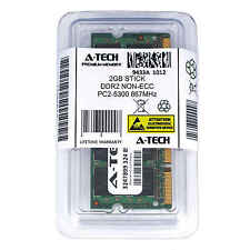 2GB STICK SODIMM DDR2 NON-ECC PC2-5300 667MHz 667 MHz DDR-2 DDR 2 2G Ram Memory picture